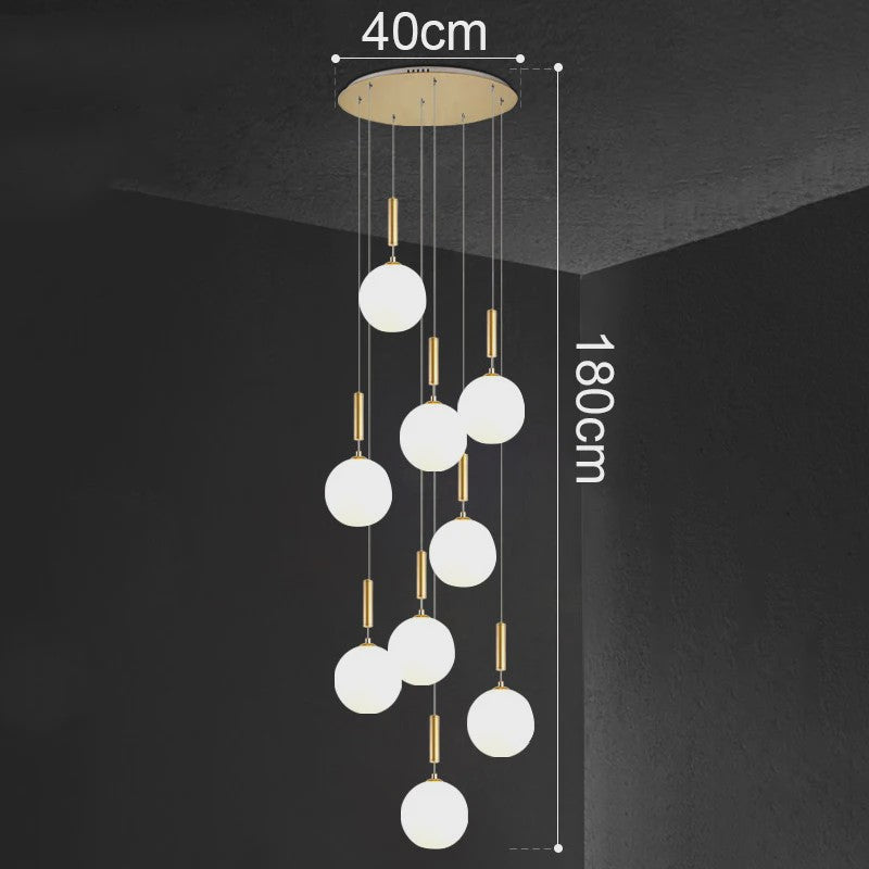 Moderne LED Plafond Hanglamp - Stijlvolle Verlichting voor Woon- en Eetkamer