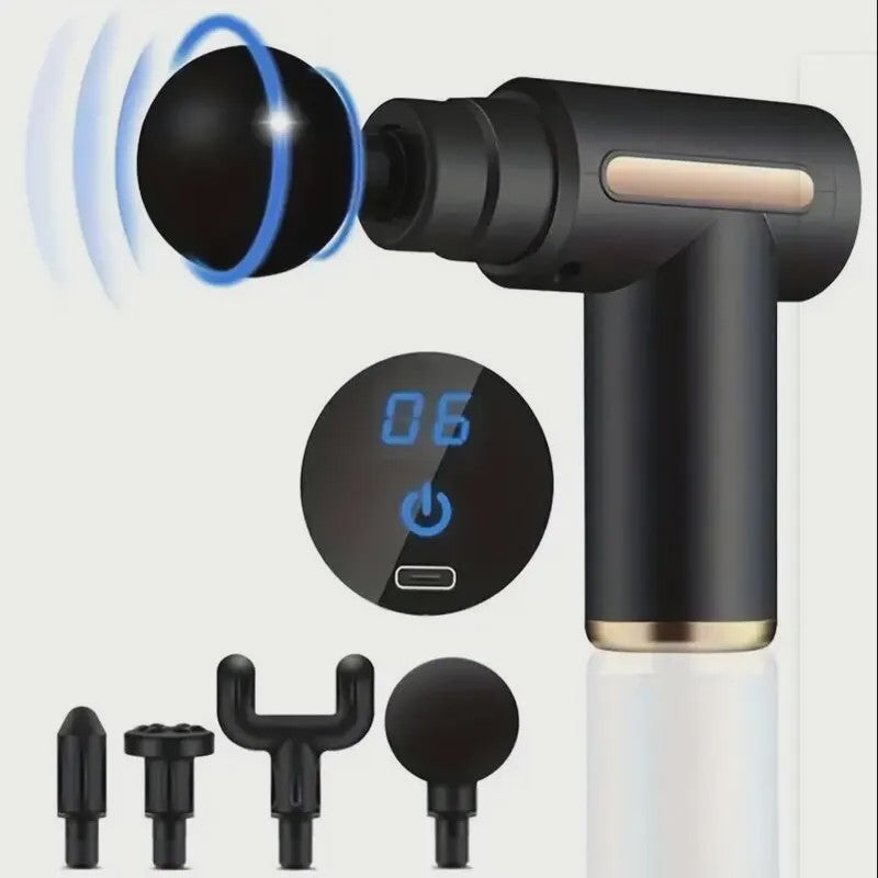 Krachtige Massage Gun: 99 Snelheden voor Diepe Weefselmassage & Spierherstel