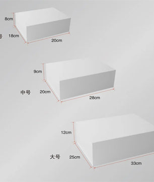 Grote Magnetische Cadeaubox met Deksel - 33x25x12cm - Luxe Inklapbare Verpakking