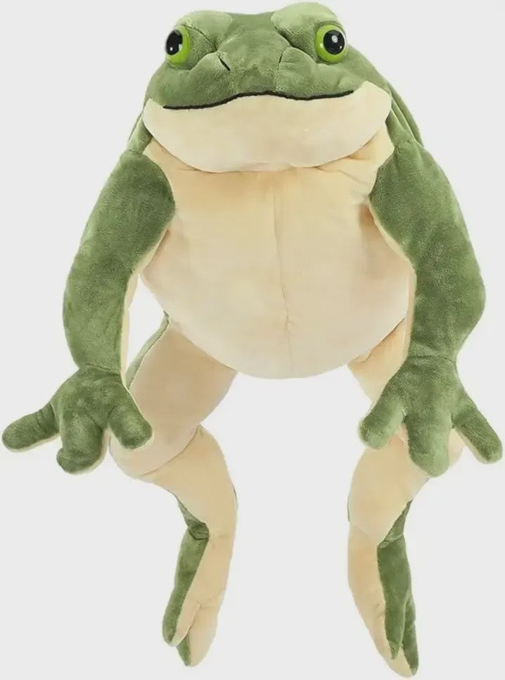 Reusachtige Kikker Pluche Knuffel - Zacht en Knuffelbaar Speelgoed voor Kinderen & Volwassenen