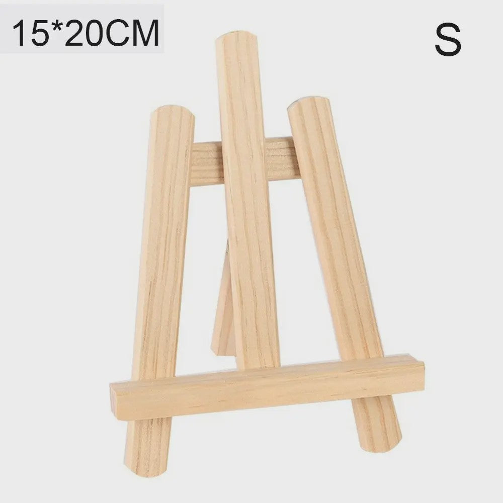 Houten Ezel Displayhouder - Verstelbaar voor Kaarten, Tekeningen en Decoratie