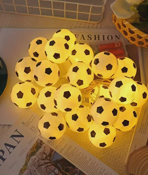 Voetbal Slinger Lichtjes - Sfeervolle LED Verlichting voor Feestjes en Decoratie