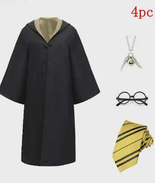 Harry Potter Cosplay Kostuum Set - Volwassenen & Kinderen - Gryffindor & Slytherin