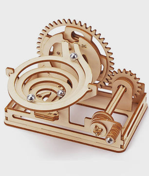 Houten Knikkerbaan 3D Puzzel - Mechanisch Modelbouw Kit voor Volwassenen & Tieners