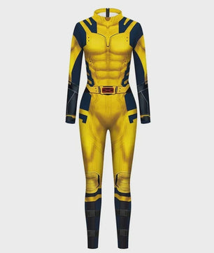 Superheld Kostuum: Wolverine & Deadpool Zentai Pak voor Kinderen en Volwassenen