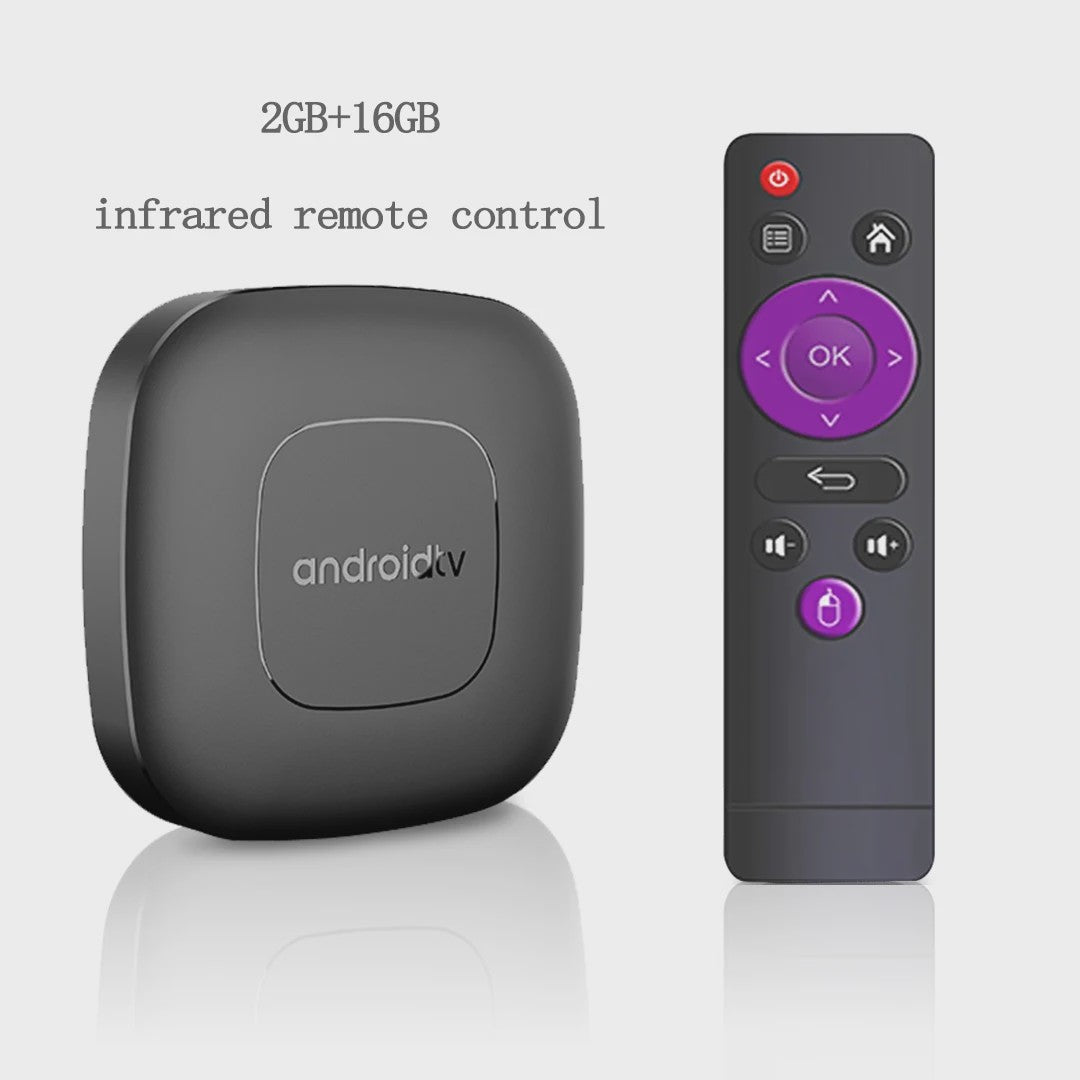 Android TV Box T1 Deluxe: 4K Streaming, Google Assistant & Netflix