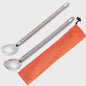Tiartisan Titanium Lange Lepel-Vork (Spork) - Ultralicht en Draagbaar Outdoor Bestek