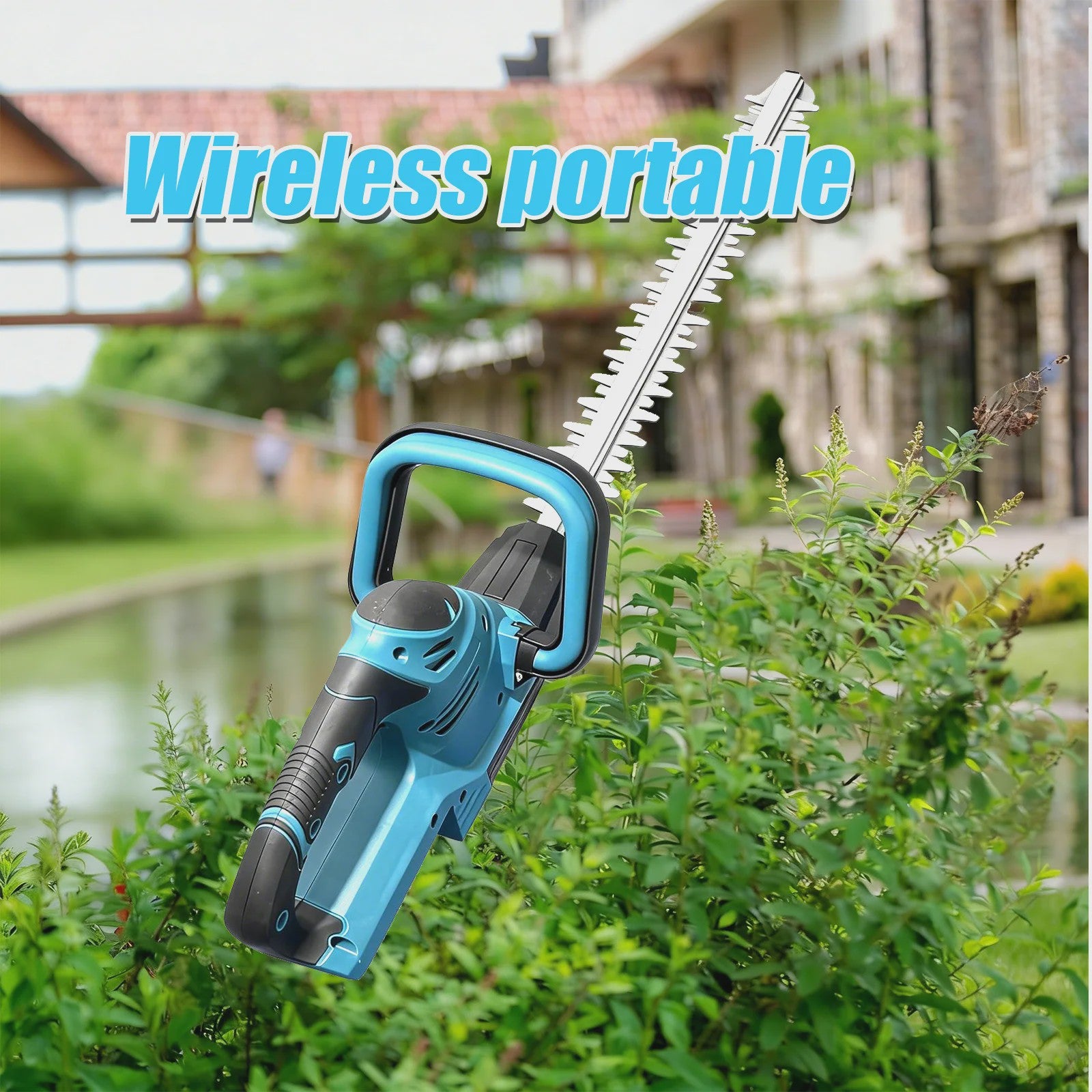 Draadloze Heggenschaar 50CM - Krachtig, Makita 18V Compatibel - Inclusief Accessoires