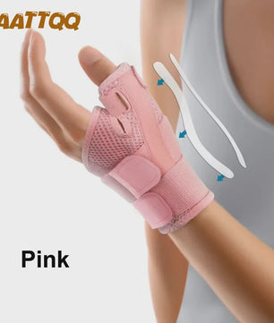 Flexibele Pols- en Duimbrace met Spalk - Ademend, voor Artritis, Tendinitis, Linker- of Rechterhand
