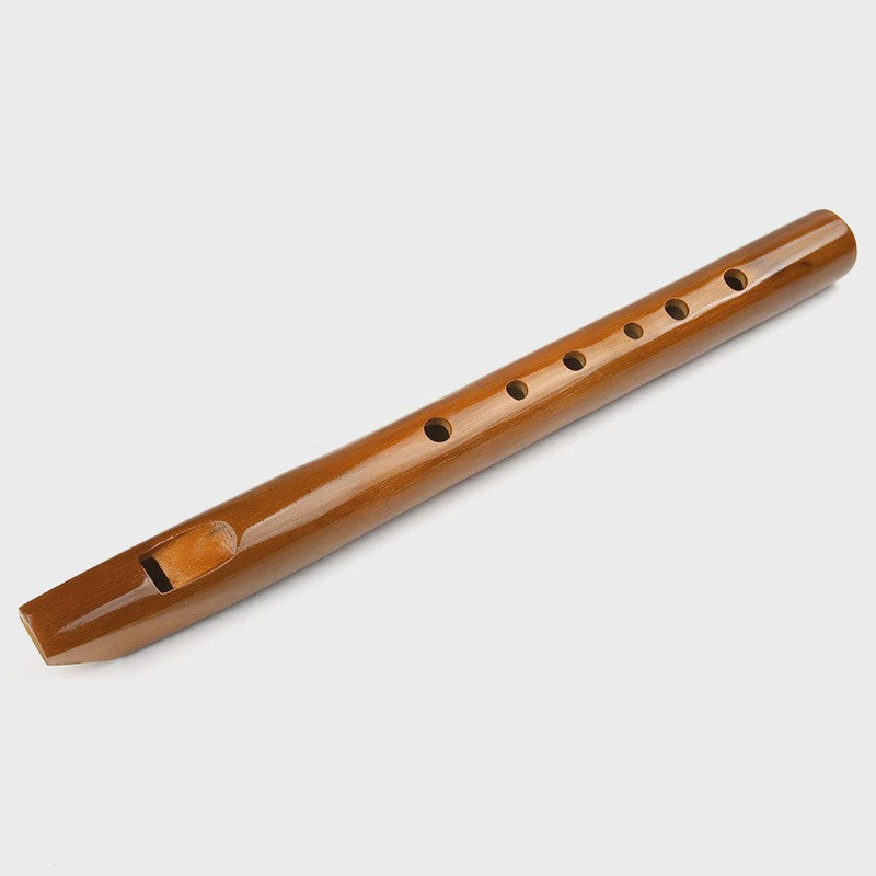 D-toets Bamboe Blokfluit - Draagbaar Houtblaasinstrument met Tas