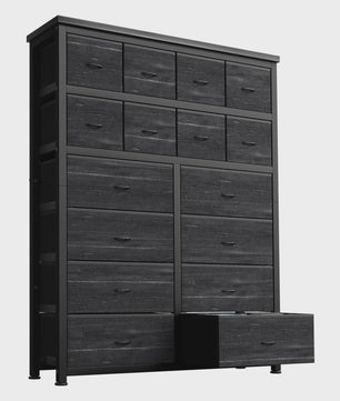 Ladekast met 16 Lades - Hoge Commode Organizer voor Slaapkamer