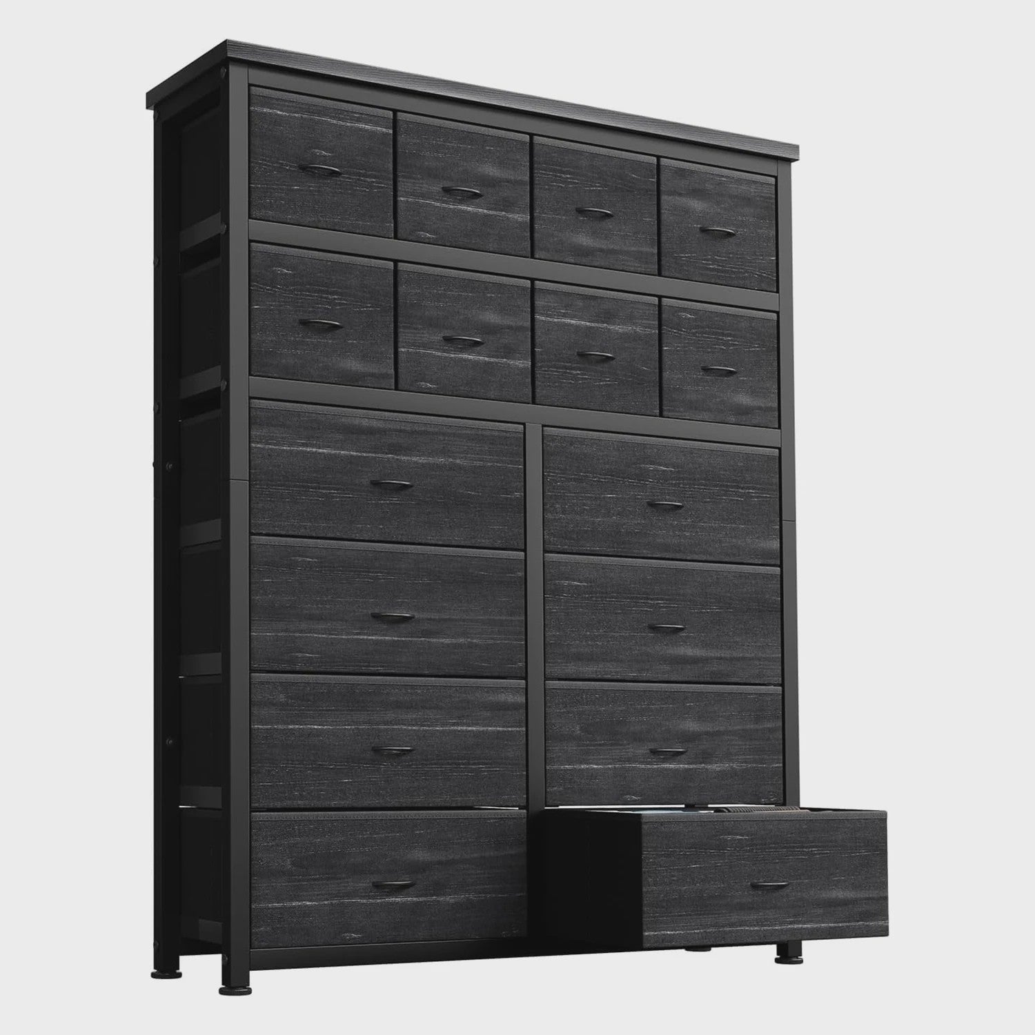 Ladekast met 16 Lades - Hoge Commode Organizer voor Slaapkamer