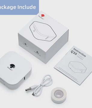 Phomemo Q30 Mini Label Printer: Draagbare Draadloze Sticker Printer