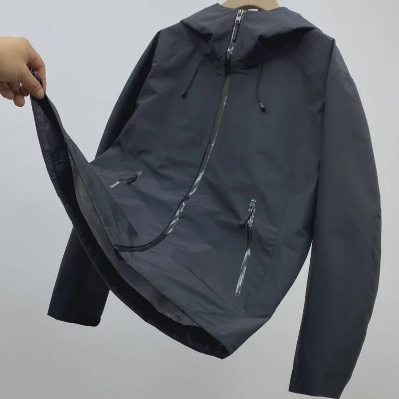 Herren Softshell Jas - Winddicht & Waterafstotend Outdoor Jack voor Ski, Camping & Klimmen