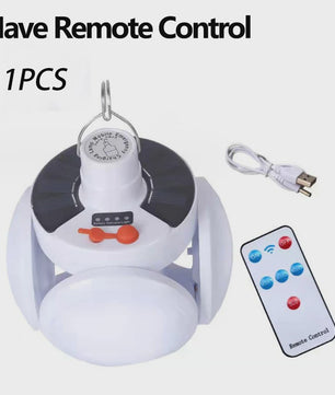 Oplaadbare Solar Camping Lantaarn - Krachtig, Draagbaar & Opvouwbaar LED Licht met USB
