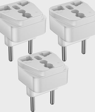 3-delige Universele Reisadapter: EU Plug Converter voor US, UK, AU Apparaten