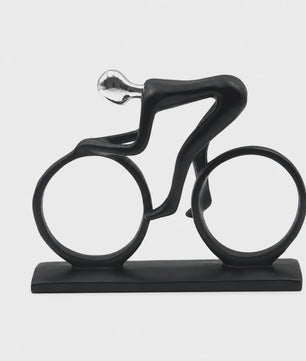 Moderne Wielrenner Beeldje - Decoratief Huisdecoratie & Cadeau