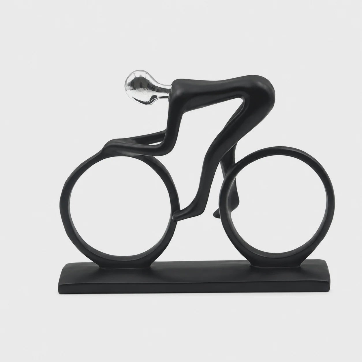 Moderne Wielrenner Beeldje - Decoratief Huisdecoratie & Cadeau