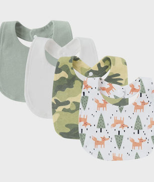 4-delige Baby Slab set met Cartoon Prints - Katoen - Voor Jongens & Meisjes