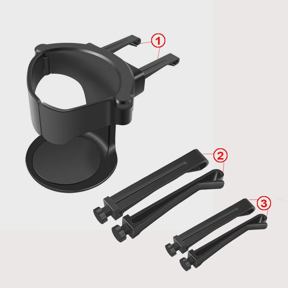Universele Auto Air Vent Bekerhouder - Verstelbaar voor Koffie, Water & Meer