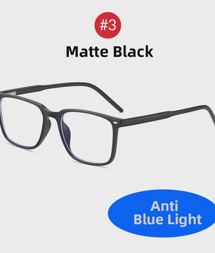 VIVIBEE Klassieke Blauw Licht Blokkerende Bril voor Heren - TR90 Frame, Anti-Ray, Computer & Gaming