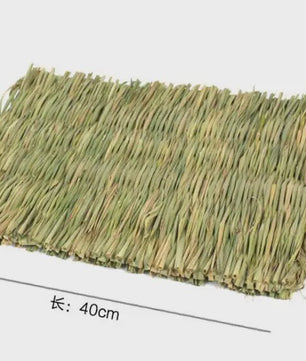 Vouwbaar Gras Nest Huisje voor Konijn, Hamster & Cavia - Natuurlijk Kauwspeelgoed