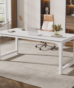 Moderne Bureau Tafel voor Thuiswerk of Kantoor - Ruim Werkstation