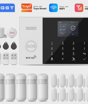 Slimme Alarmset met WiFi, GSM & Tuya Compatibiliteit - Inclusief Deursensor