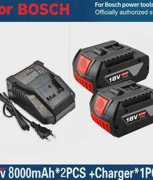 Bosch 18V 8.0Ah Li-Ion Accu Vervangend voor BAT609/BAT609G - Krachtige Gereedschapsbatterij