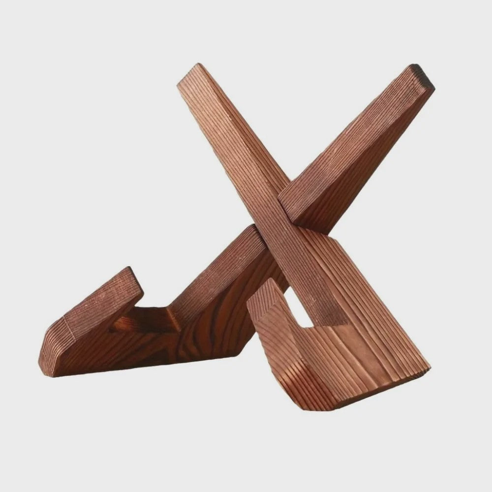 Houten Kookboekstandaard & Boeksteun - Ideaal voor Recepten, Menu's en Display in de Keuken