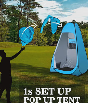 Pop-Up Privacy Tent: Draagbaar Toilet, Douche & Kleedkamer voor Buiten