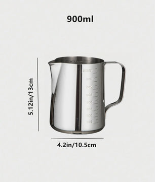 RVS Melkopschuimkan - Barista Kwaliteit voor Perfecte Latte Art