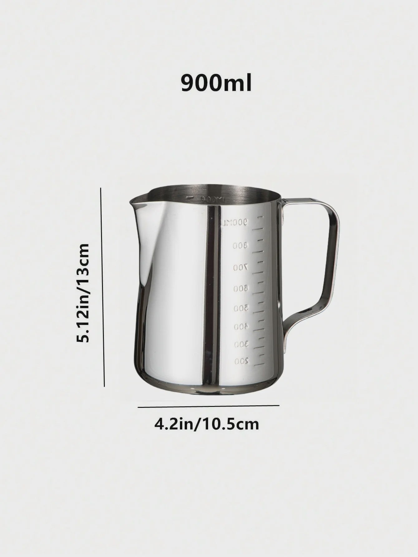 RVS Melkopschuimkan - Barista Kwaliteit voor Perfecte Latte Art