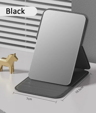 Opvouwbare Make-up Spiegel - Compacte Draagbare Pocket Spiegeltje met Standaard