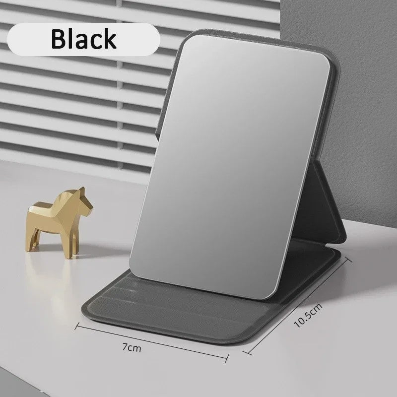 Opvouwbare Make-up Spiegel - Compacte Draagbare Pocket Spiegeltje met Standaard