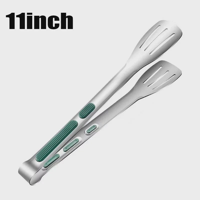 RVS Keukentang - Antislip, Vaatwasserbestendig, Grill & Barbecue Tang voor Vlees, Salade, Brood