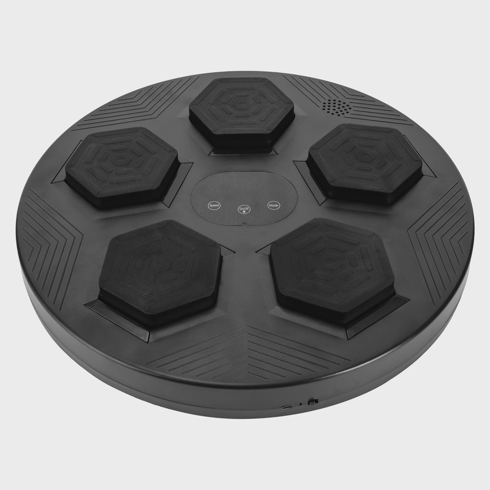 Slimme Muziek Bokszak Wandmontage - Bluetooth, LED Verlichting & Oplaadbaar voor Thuis Fitness
