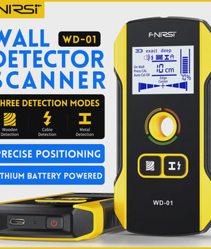 FNIRSI WD-01/WD-02 Muurscanner: Vind Metaal, Hout & AC-kabels met Precisie
