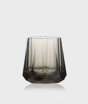 Luxe K9 Kristallen Whiskeyglas met Diamantgeslepen Design - Perfect Cadeau