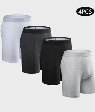 Lange Boxershorts voor Heren - Comfortabel Katoen & Plus Size Pasvorm