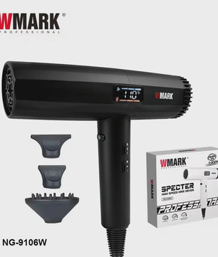 WMARK NG-9106W Professionele Haardroger - Warmte/Koude Instelling & Negatieve Ion Technologie