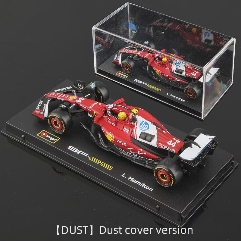 Bburago 1:43 2025 Ferrari SF25 F1 Raceauto Model - Diecast Metaal