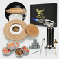Cocktail Smoker Kit: Rook Aroma met Brandertje, Houtchips & Whiskey Stenen
