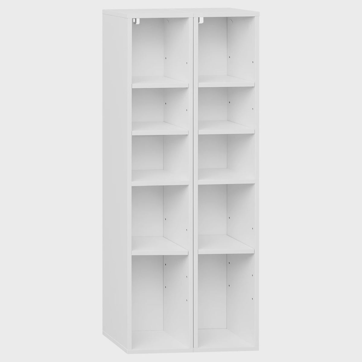 Boekenkast 10 Vakken - Staande Opbergkast voor Woonkamer & Kinderkamer