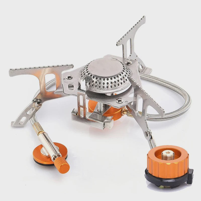 Compacte Camping Gasbrander 3500W - Opvouwbaar & Draagbaar voor Outdoor Avonturen