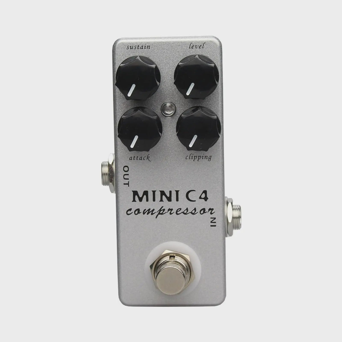 Mosky MINI C4 Gitaar Compressor Effectpedaal - Metalen Shell, True Bypass