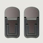 2x Mini Opvouwbare Laptopstandaard - Draagbaar, Verstelbaar & Zelfklevend voor Betere Houding