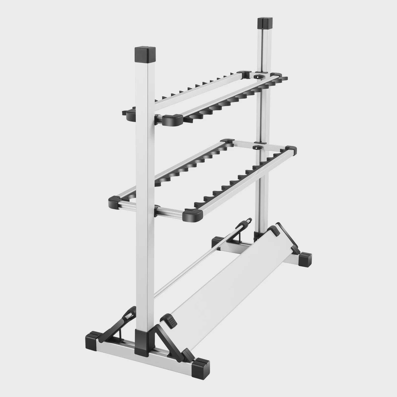 Aluminium Hengelrek - 24 Slots Hengelhouder & Display Stand