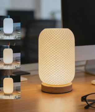 Nordic LED Tafellamp met 3 Kleurtemperaturen & USB-aansluiting