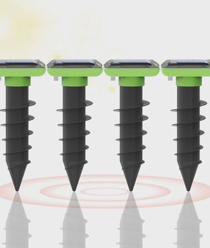 Solar Ongedierteverjager met Ultrasone Pulsen - Waterdicht (IP66) & Solar-Powered